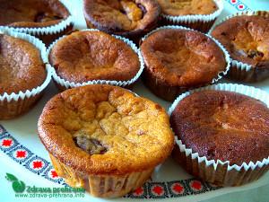 Bananini mafini s ćešnjami